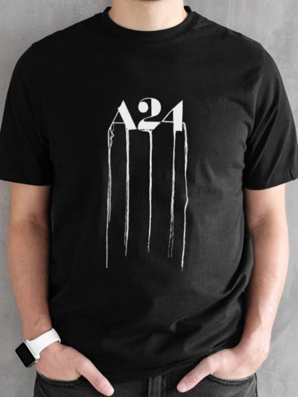 A24 Death Stranding Graphic Movie Collab Fan Shirt Pop Culture Gamer T-Shirt